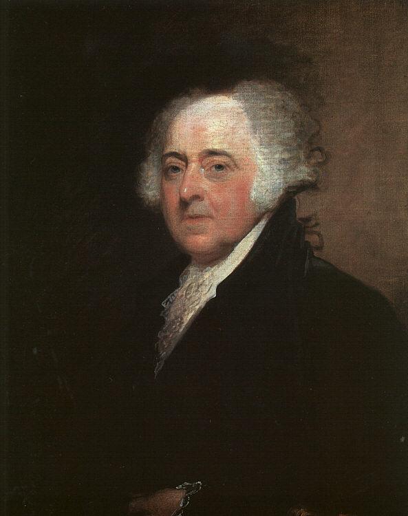 Gilbert Charles Stuart John Adams oil painting image